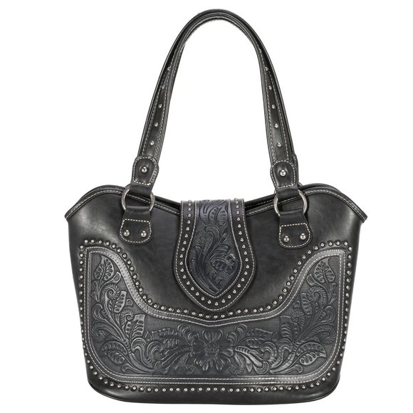 Montana West Handbags - NIB Montana West Tooling Concealed Carry Collection Handbag